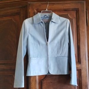 Ann Taylor 100% leather jacket